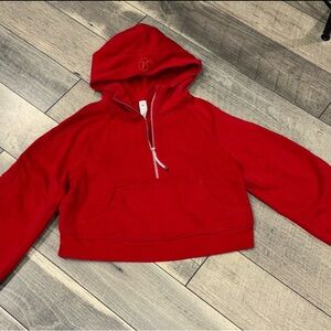 Lululemon Red Half Zip Scuba Sweatshirt Size XS/S
